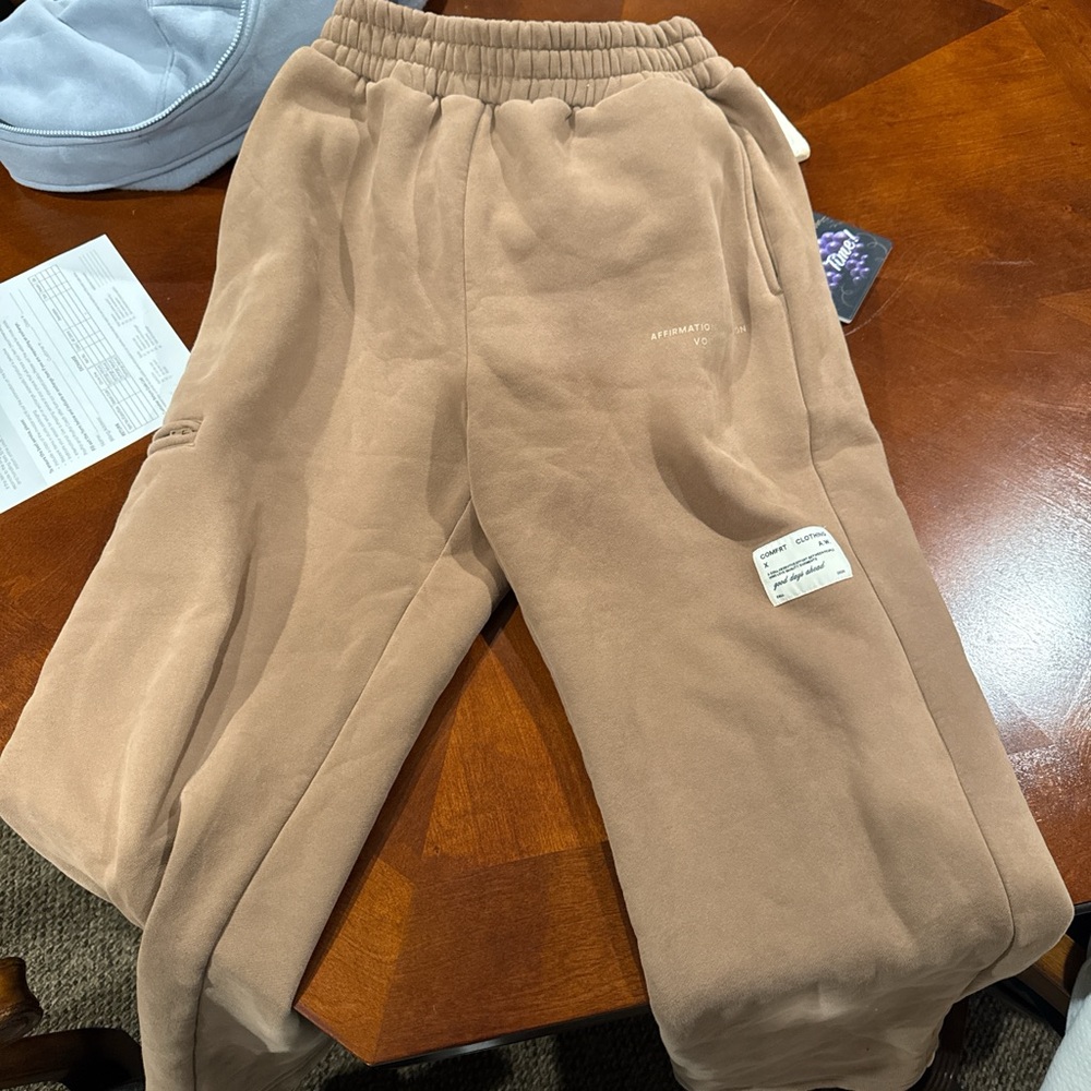 Men's Tan Sweatpants
